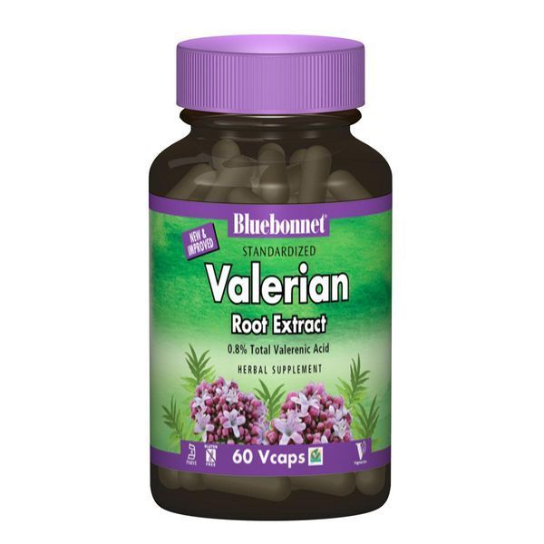 Екстракт Валеріанового Кореню, Bluebonnet Nutrition, 60 гелевих капсул