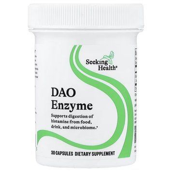 Фермент ДАО, переваривание гистамина, DAO Enzyme, Seeking Health, 30 капсул
