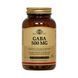 GABA (Гамма-Аміномасляна Кислота, GABA, Solgar, 500 мг, 100 вегетаріанських капсул