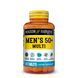 Мультивитамины для мужчин 50+, Men's 50+ Multi Supplement, Mason Natural, 100 таблеток