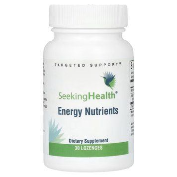 Підтримка Енергії, смак апельсина, Energy Nutrients, Seeking Health, 30 льодяників
