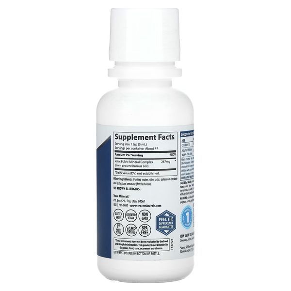 Здоров'я кишківника, Liquid Gut Health, Trace Minerals, 237 мл
