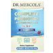 Пробиотики для детей, 10 млрд КОЕ, вкус малины, Complete Probiotics Powder Packets for Kids, Dr. Mercola, 30 пакетиков