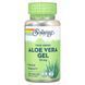 Алоэ вера, концентрированный гель, 10 мг, Aloe Vera Gel, Solaray, 100 вегетарианских капсул