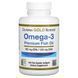 Омега-3, рыбий жир премиального качества, Omega-3, Premium Fish Oil, California Gold Nutrition, 100 рыбно-желатиновых капсул
