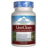 Натуральный Комплекс для Поддержки и Защиты Печени, LiverClean, RidgeCrest Herbals, 60 вегетарианских капсул