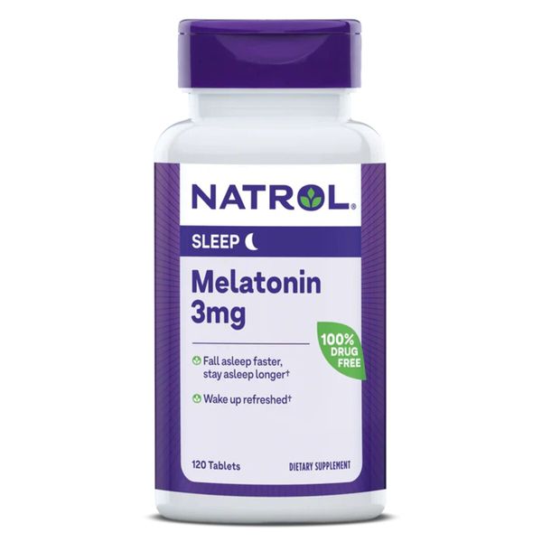 Мелатонін, 3 мг, Melatonin, Natrol, 120 таблеток