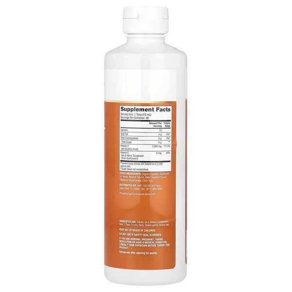 Витамин C липосомальный, вкус цитрусовой ванили, Liposomal Vitamin C, Dr. Mercola, 450 мл