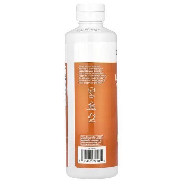Витамин C липосомальный, вкус цитрусовой ванили, Liposomal Vitamin C, Dr. Mercola, 450 мл