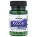 Мідь, 2 мг, Albion Copper, Swanson, 60 капсул