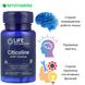 Цитиколін, 500 мг порції, Citicoline (CDP Choline), Life Extension, 60 вегетаріанських капсул