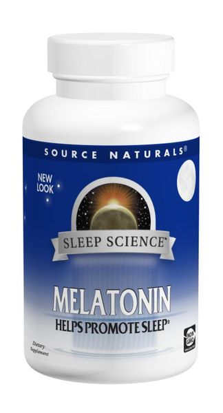 Мелатонін 1мг, Sleep Science, Source Naturals, 200 таблеток