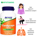 Гриби Кордицепс, 750 мг Now Foods, Cordyceps, 90 капсул