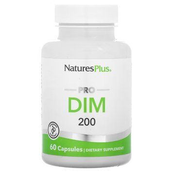 DIM (дііндолілметан), 200 мг, Pro Dim 200, Natures Plus, 60 капсул