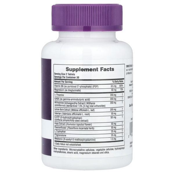 Трифазний комплекс для сну, Tri-Phase Sleep Complex, Natures Plus, 60 таблеток