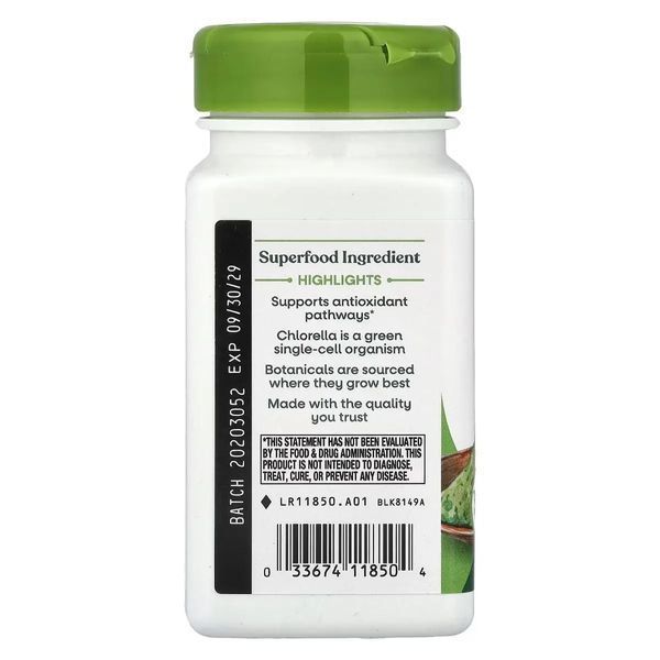 Хлорелла, 1230 мг, Chlorella, Micro-Algae, Nature's Way, 100 вегетаріанських капсул