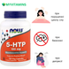 5-HTP (Гидрокситриптофан) 100мг, Now Foods, 120 вегетарианских капсул
