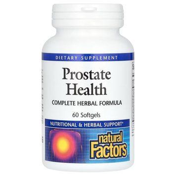 Здоров'я простати, рослинна формула, Prostate Health, Natural Factors, 60 капсул