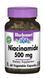 Нiацинамiд (B3) 500мг, Bluebonnet Nutrition, 60 вегетаріанських капсул