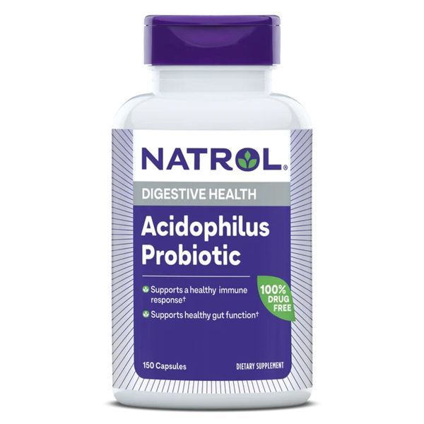 Пробіотик ацидофілус, 1 мільярд, Acidophilus Probiotic, Natrol, 150 капсул