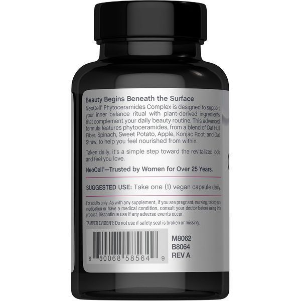 Комплекс фітокерамідів, Phytoceramides Complex Advanced Formula, Neocell, 60 веганських капсул