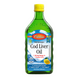 Жир Печінки Дикої Норвезької Тріски, Смак Лимона, Cod Liver Oil, Carlson, 500 мл