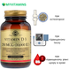 Витамин D3, Vitamin D3 (Cholecalciferol), Solgar, 250 мкг, 10,000 МЕ, 120 гелевых капсул