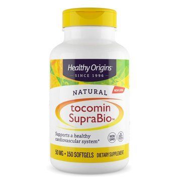 Комплекс токотриенолов, Токомин, 50 мг, Tocomin SupraBio, Healthy Origins, 150 желатиновых капсул