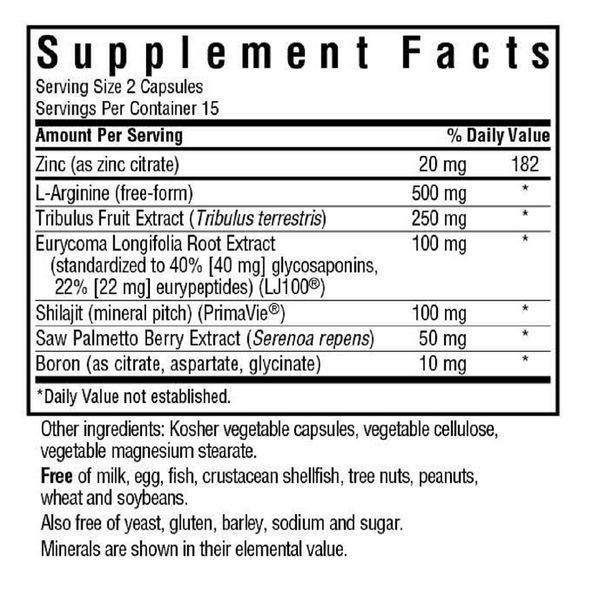Комплекс Для Нього, Intimate Essentials For Him, Testosterone, Libido Boost, Bluebonnet Nutrition, 30 капсул