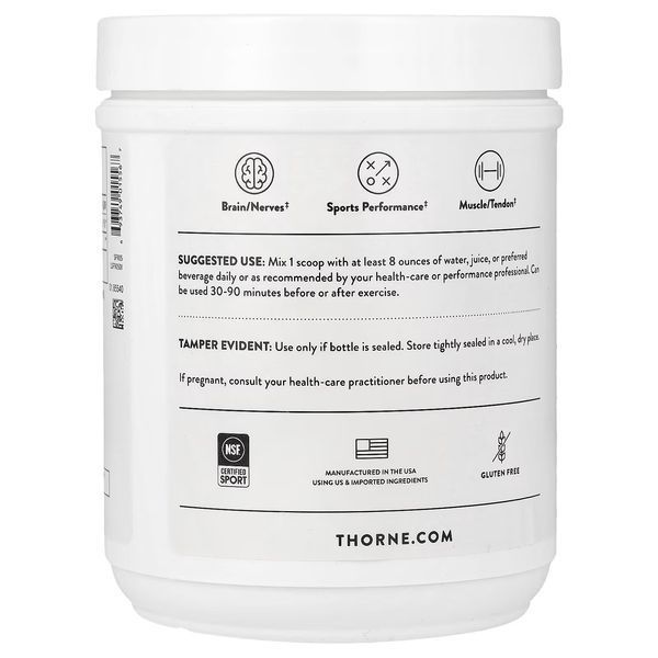 Креатин, смак полуниці, Creatine, Thorne, 372 гр