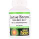 Ензим Лактази, Lactase Enzyme, Natural Factors, 9000 FCC ALU, 60 Капсул