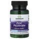 Цинк піколінат, 22 мг, Zinc Picolinate, Swanson, 60 веганських капсул