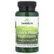 Їжовик гребінчастий, Organic Lion's Mane Mushroom, Swanson, 60 веганських капсул