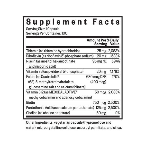 B-Комплекс, B Complex Plus, Seeking Health, 100 капсул