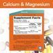 Кальцій і Магній, Calcium & Magnesium 2: 1 Ratio, Now Foods, 100 таблеток
