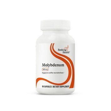 Молібден, 500 мкг, Molybdenum, Seeking Health, 90 капсул