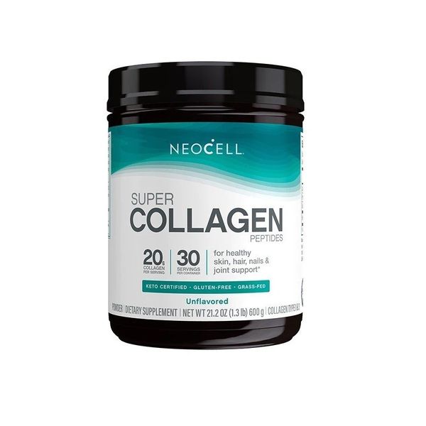 Пептиди Супер колагену, 20 гр, Тип 1&3, Super Collagen Peptides, NeoCell, 600 гр