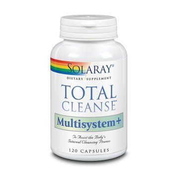 Полная очистка организма, Total Cleanse Multisystem, Solaray, 120 капсул