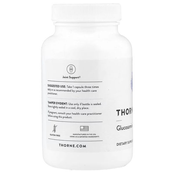 Глюкозамин и хондроитин, Glucosamine & Chondroitin, Thorne, 90 капсул