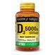 Вітамін D3 5000 МО, Vitamin D3, Mason Natural, 50 гелевих капсул