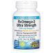 Омега-3 ультра та вітамін D3, 2150 мг, RxOmega-3 Ultra Strength with Vitamin D3, Natural Factors, 60 гелевих капсул