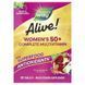 Мультивітаміни повного комплексу для жінок 50+, Alive! Women's 50+ Complete Multivitamin, Nature's Way, 50 таблеток