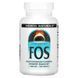 Пребиотик, фруктоолигосахариды, FOS, Source Naturals, 100 таблеток