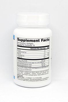 Веганская Омега-3, EPA-DHA, 300 мг, Source Naturals, 30 желатиновых капсул