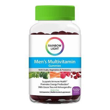 Мужские Мультивитамины, Поддержка Иммунитета, Men's Multivitamin, Rainbow Light, 100 жевательных таблеток