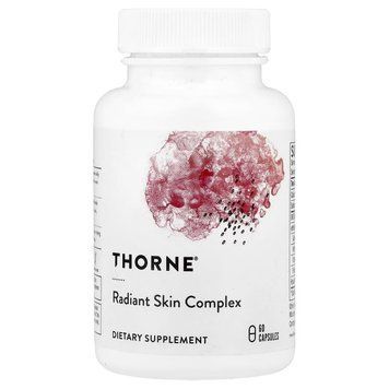 Комплекс для сияющей кожи, Radiant Skin Complex, Thorne, 60 капсул