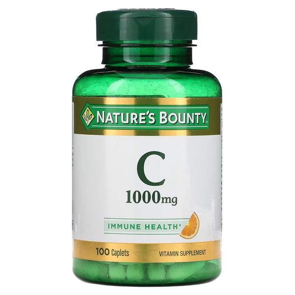 Вітамін C, 1000 мг, Vitamin C, Nature's Bounty, 100 каплет