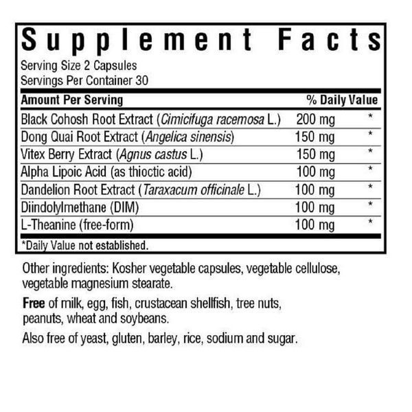 Комплекс Для Неї, Intimate Essentials For Her Hormonal Balance, Bluebonnet Nutrition, 60 капсул