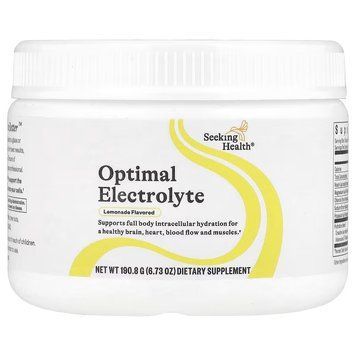 Електроліти, смак лимонаду, Optimal Electrolyte, Seeking Health, 190,8 гр