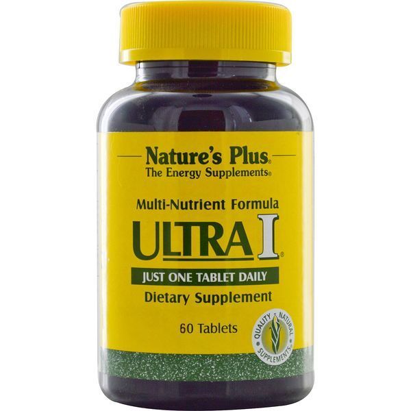 Мульти-Поживна Формула, Ultra I, Natures Plus, 60 таблеток